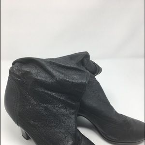 Jessie 2 in Heel Black Upper Leather Women’s Boot